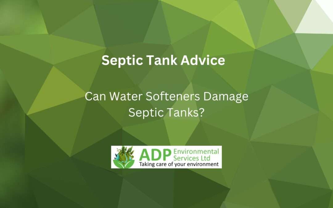 Can Water Softeners Damage Septic Tanks?